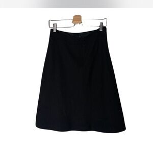 Banana Republic Skirt Womens Size‎ 4 Gray Pencil Stretch Wool Blend High-Rise